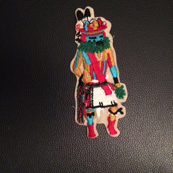 VINTAGE PATCH KACHINA DEVILS CLAW - Picture 1 of 1